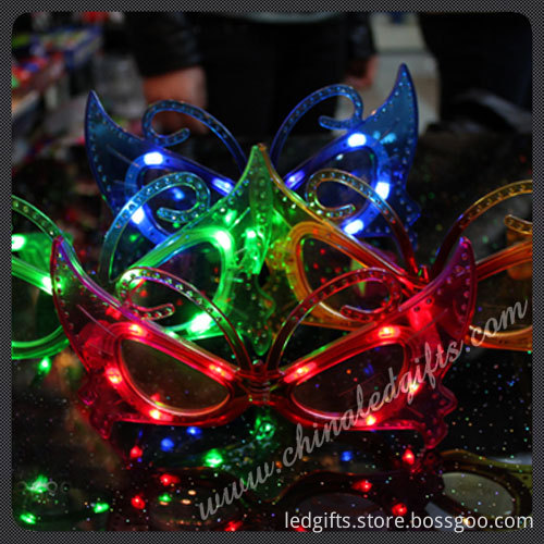 Flashing Butterfly Sunglasses